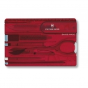 SwissCard Classic красный прозрачный