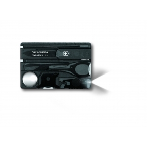 SwissCard Lite black transculent