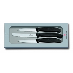 Set 3 couteaux SwissClassic coffret cadeau