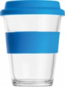 Glass cup with lid 300 ml
