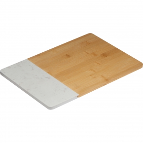 Bamboo and marble cutting board