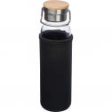 Glass bottle with neoprene sleeve, 600ml
