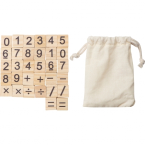 Wooden counting game