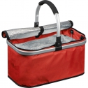 Shopping basket with cooling compartment