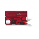 SwissCard Lite красный прозрачный