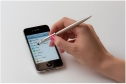 Kugelschreiber aus Edelstahl mit Touchpad