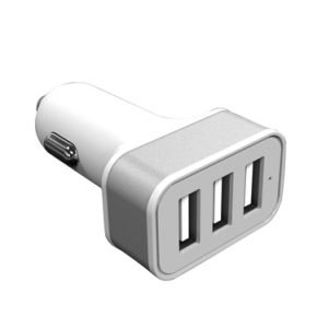 Car Charger with 3 USB ports
