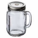 Drinking glass with handle and lid TREVISO 450 ml