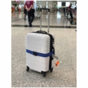 Adjustable luggage strap