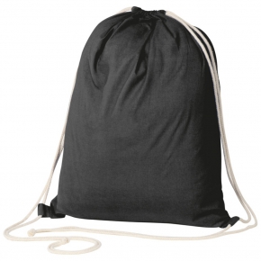 ECO Tex certified Gymbag from environmentally friendly cotton (140g/m)