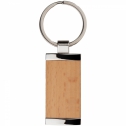 Porte-clés avec morceau de bois