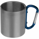Metal mug with snap hook