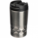 Stainless steel mug with lid ROMA 250 ml