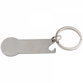 Schlüsselanhänger mit Einkaufschip Stickit