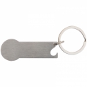 Keyring with shopping cart chip STICKIT