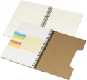 A5 Notebook with Ruler and sticky notes
