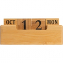 Everlasting bamboo desk calendar
