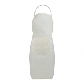 100% Cotton apron with front pocket