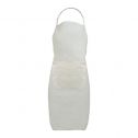 100% Cotton apron with front pocket / Apraw
