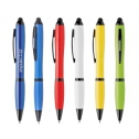 Plastic ball pen, with touch and metal clip / Strol