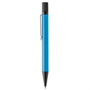 Lacquered metal ball pen, with highlighter