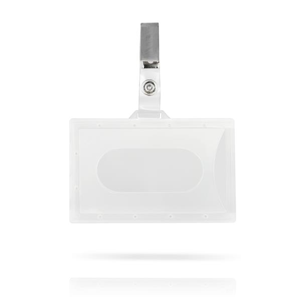 PVC badge with holder