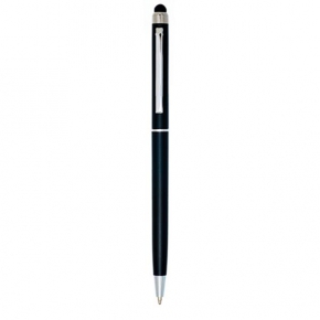 Plastic touch screen pen, with metal clip / Bric