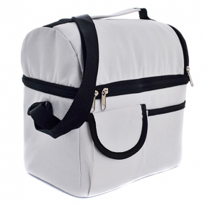 Cooler bag with 2 compartments, P-600D