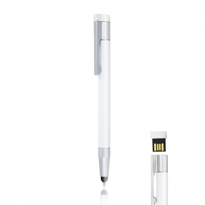 Metal ball pen, with touch, USB 8Gb, gift box