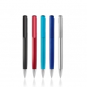 Plastic ball pen, with metallic colour / Elli
