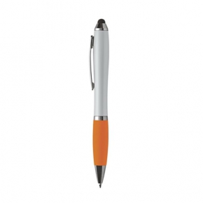 Plastic ball pen, with touch / Tappin