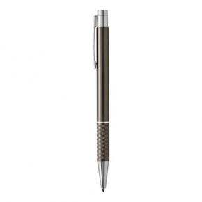 Metal ball pen, with silver coloured details