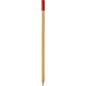 Pencil, with coloured tip