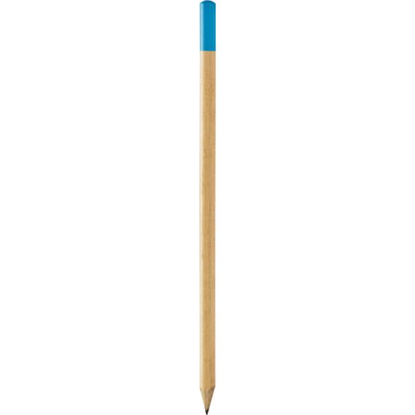 Pencil, with coloured tip