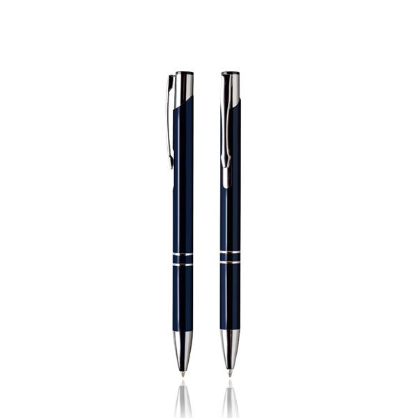 Plastic ball pen, with metal clip / Admix