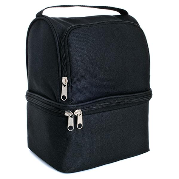 Cooler bag with 2 compartments, P-600D