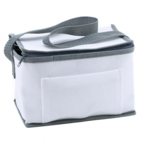 Cooler bag for 6 cans, nonwoven 80 g