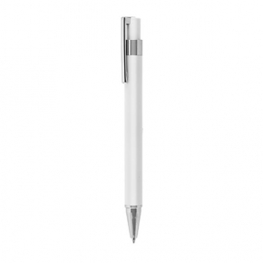 Metal ball pen, with thin clip