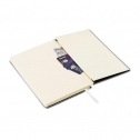 Hardcover notebook with metal edge and pocket / Metalbook