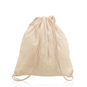 95g 100% Cotton drawstring bag