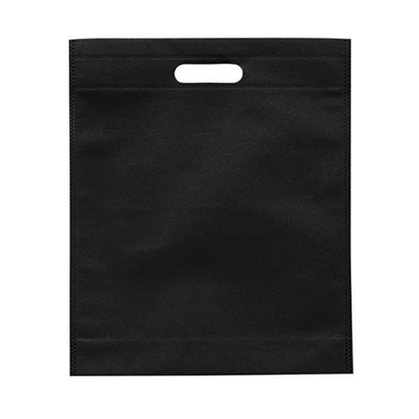 80g Nonwoven bag with gusset, heat-sealed