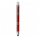 Plastic ball pen, with touch and metal clip / Strix