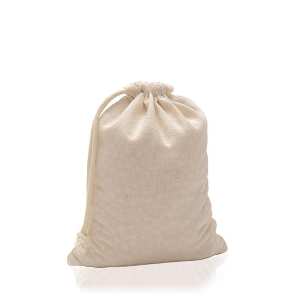 100% Medium cotton bag, with drawstrings / Cottoncord Medium