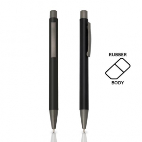 Rubberized aluminium ball pen / Rupen