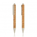 Шариковая ручка из пробкового волокна и пшеничного волокна