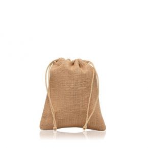 Small jute bag, with drawstrings / Surate