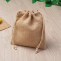 Medium jute bag, with drawstrings / Nashik