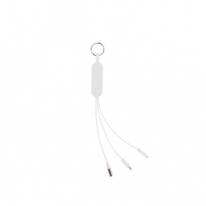 3 in 1 ABS and PVC charging cable, with mobile phone holder