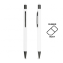 Rubberized aluminium ball pen, with touch