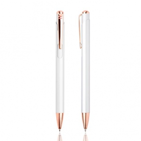 Metal ball pen, with coupled details